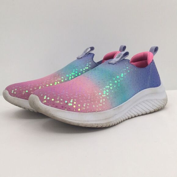 Skechers Girls' Slip-ins: Ultra Flex 3.0 Machine Washable Sneakers (Youth) Us 2 - Picture 3 of 7